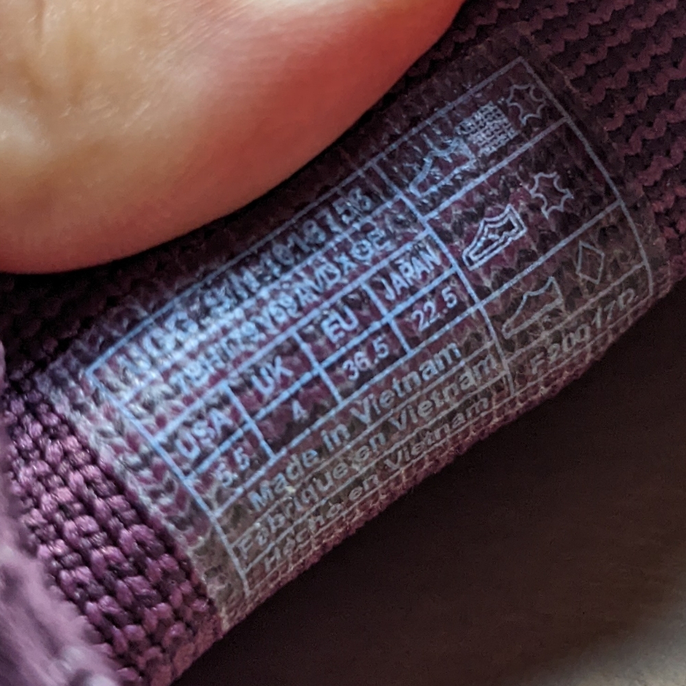 UGG Sammy purple stretch knit slip-on sneakers - Picture 9 of 10